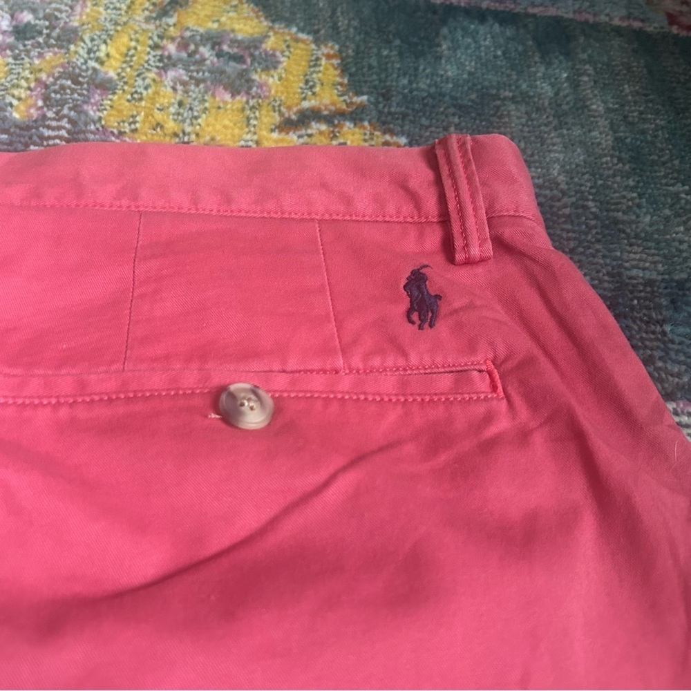 Polo Ralph Lauren Relaxed Fit Surplus Shorts- Nantucket Red Size 34 - Picture 9 of 9